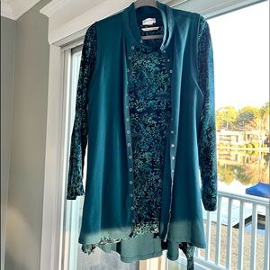 Soft Surroundings tunic and vest set